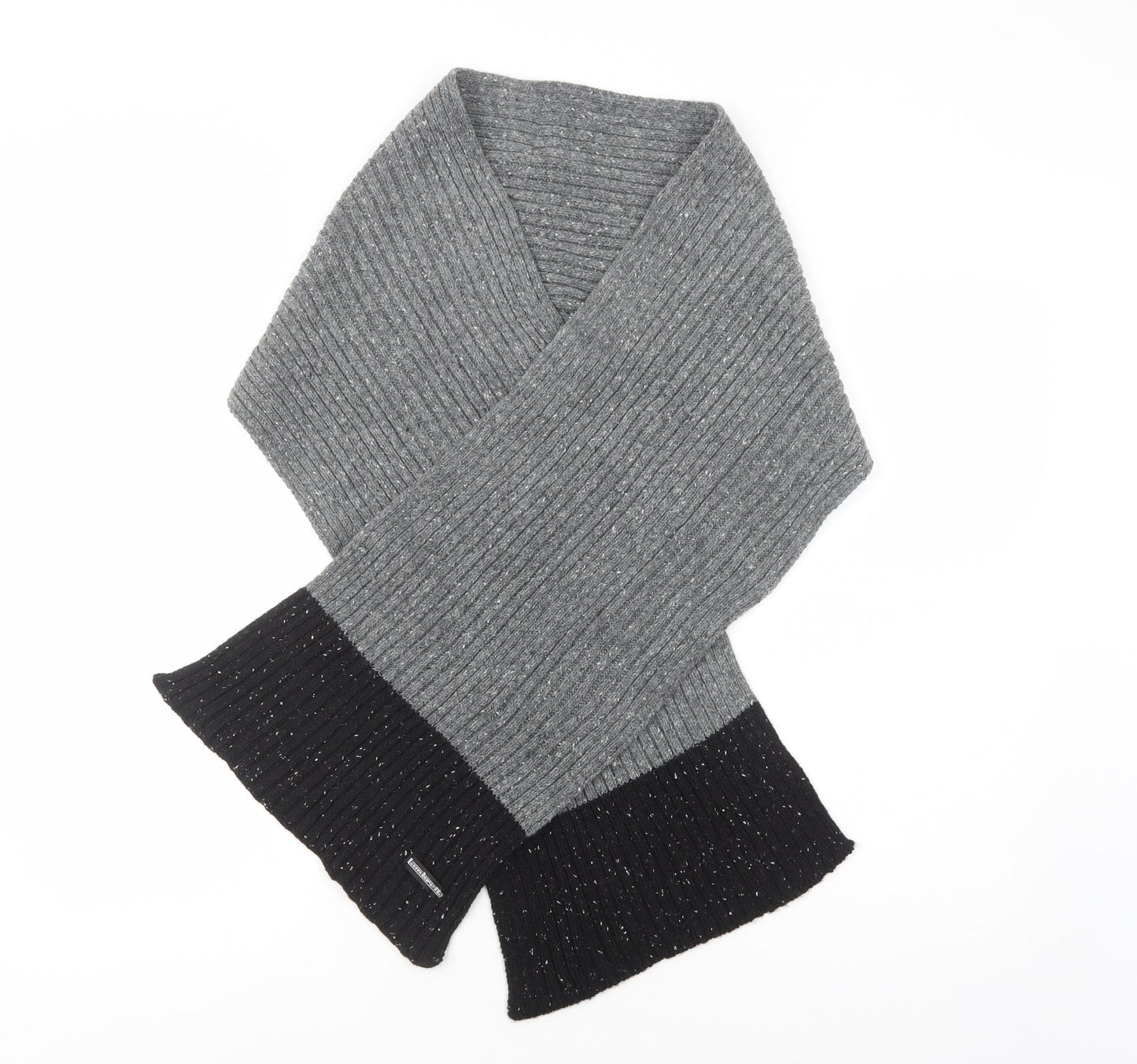 Lambretta Mens Grey  Acrylic Scarf  One Size