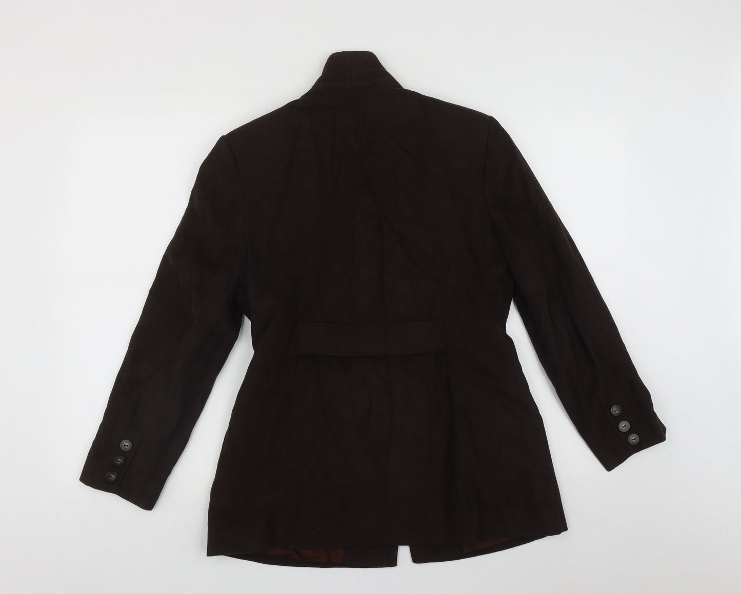 Preworn Womens Brown   Jacket  Size 10  Button