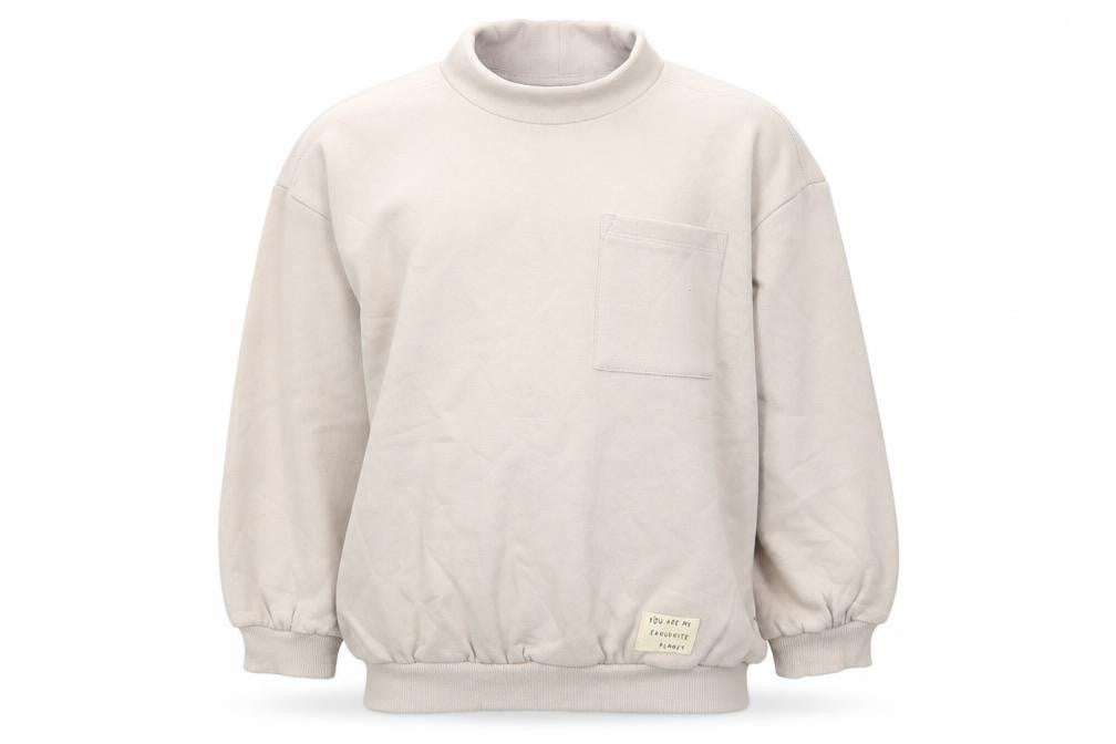 George Girls Beige  Cotton Pullover Sweatshirt Size 5-6 Years  Pullover