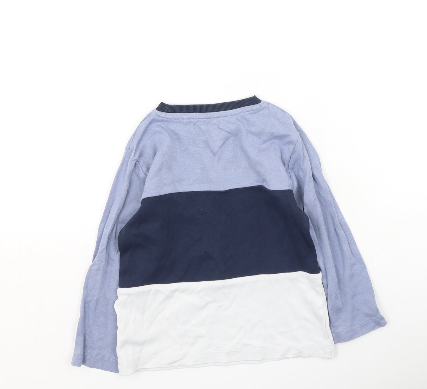 Next  Boys Multicoloured  Cotton Basic Casual Size 2-3 Years Round Neck