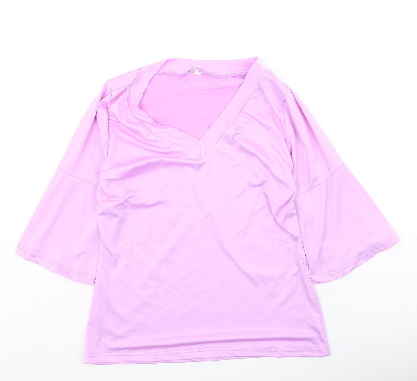 Preworn Womens   Polyester Basic Blouse Size M Scoop Neck