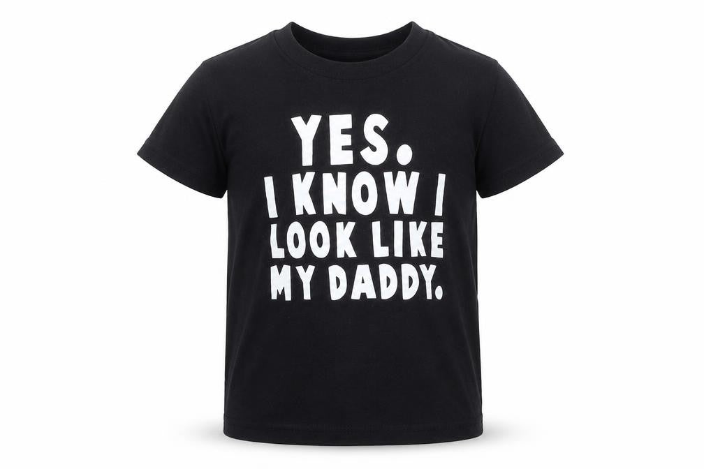 SheIn Boys Black  Cotton Jersey T-Shirt Size 5 Years Round Neck