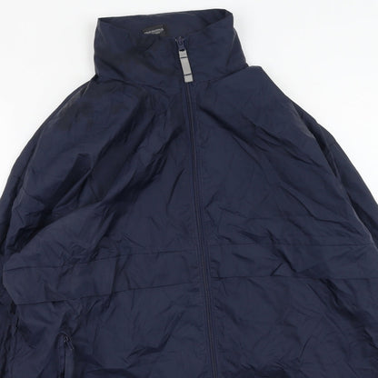 B&C Mens Blue   Jacket Coatigan Size M