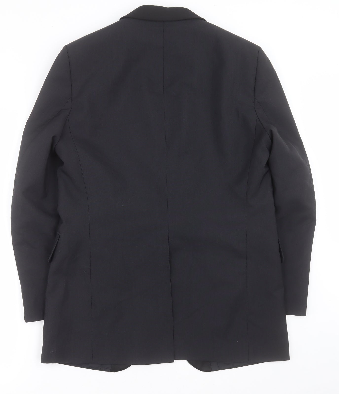 Burton Mens Black  Polyethylene Jacket Suit Jacket Size 38