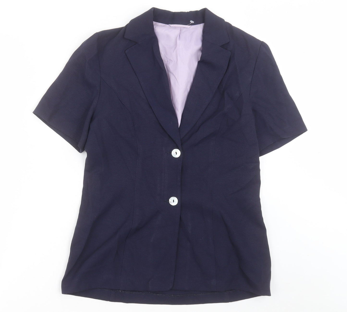 Dorothy Perkins Womens Blue   Jacket Blazer Size 12  Button