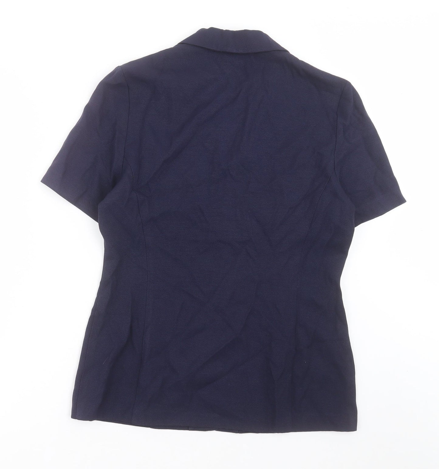 Dorothy Perkins Womens Blue   Jacket Blazer Size 12  Button
