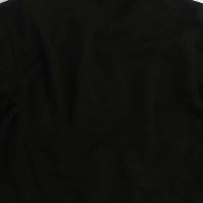 Preloved Best Womens Black  Cotton Pullover Sweatshirt Size L  Pullover - Size M-L - Label