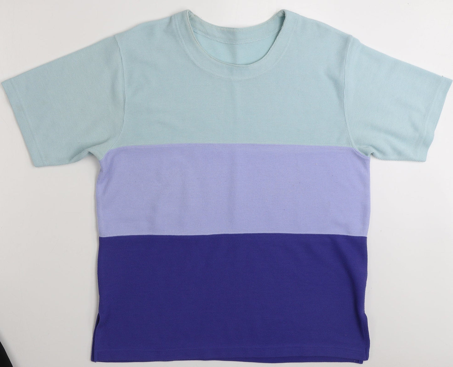 Preworn Womens Multicoloured Colourblock Polyester Pullover Sweatshirt Size M  Pullover - Size M-L