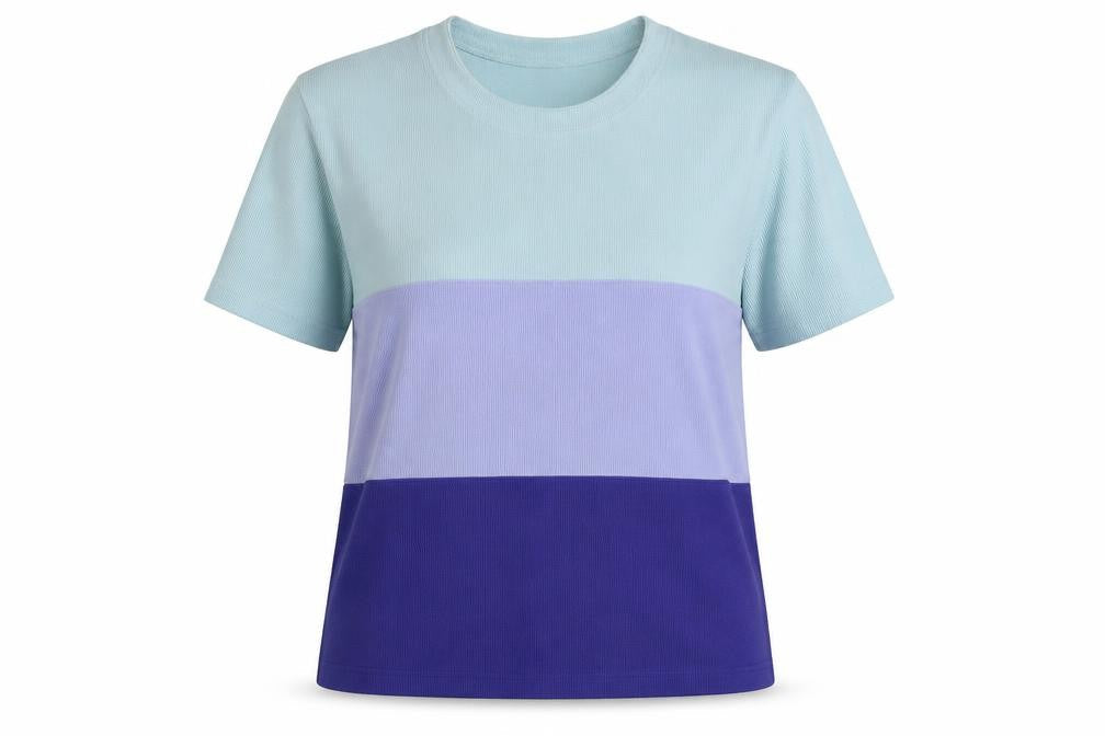 Preworn Womens Multicoloured Colourblock Polyester Pullover Sweatshirt Size M  Pullover - Size M-L