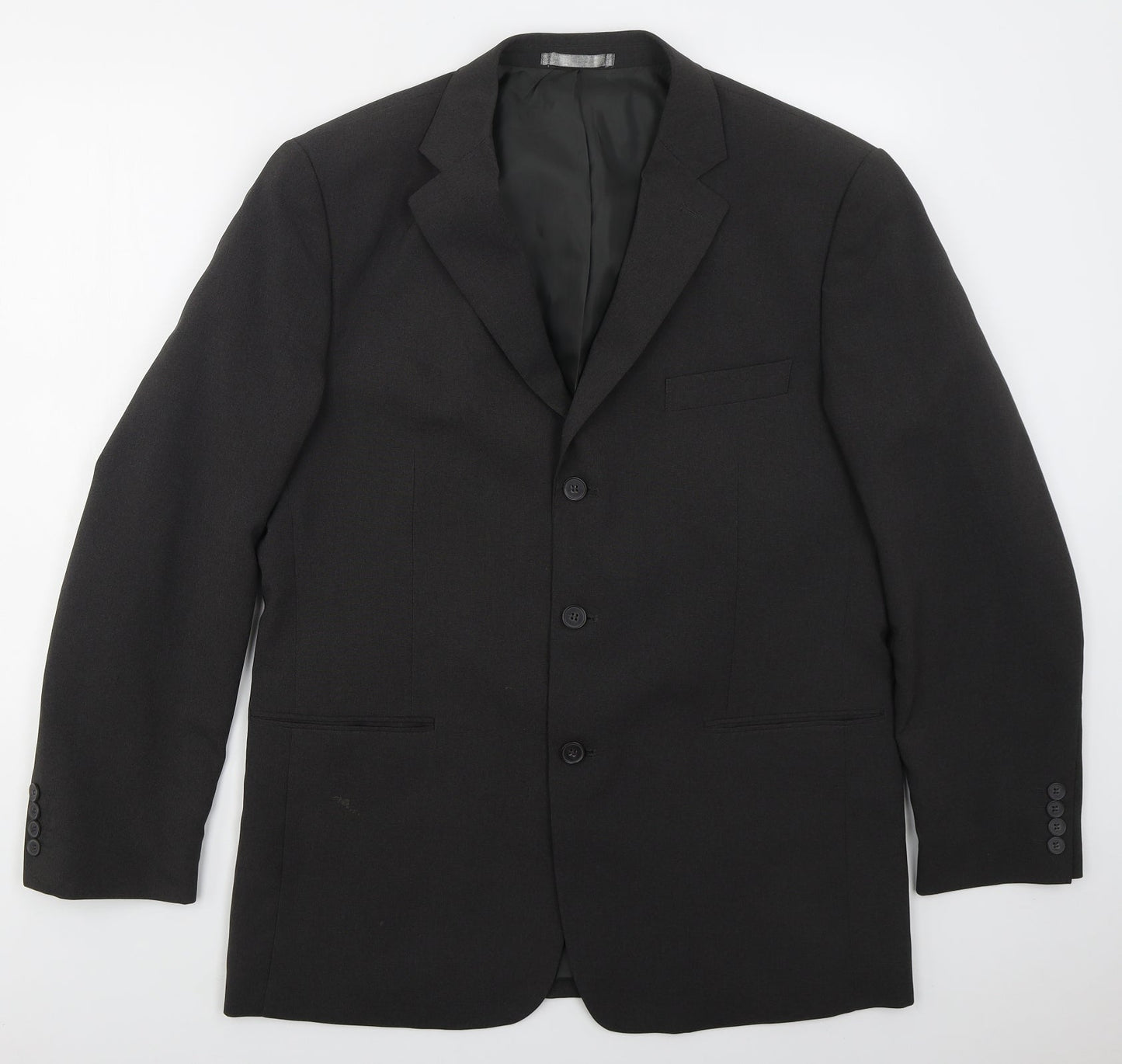 Matalan Mens Grey  Polyester Jacket Suit Jacket Size 42