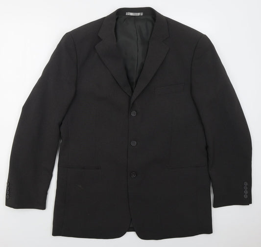 Matalan Mens Grey  Polyester Jacket Suit Jacket Size 42