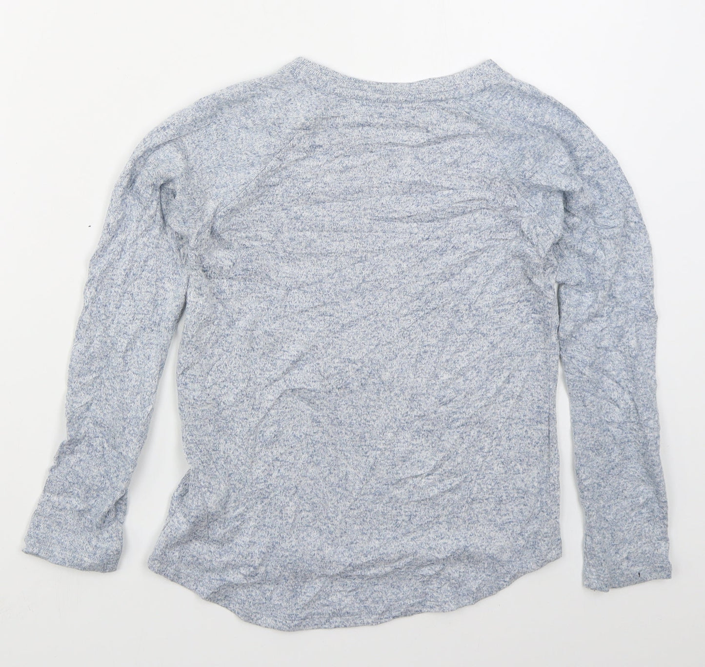 Gap Girls Blue Crew Neck  Viscose Pullover Jumper Size M  Pullover