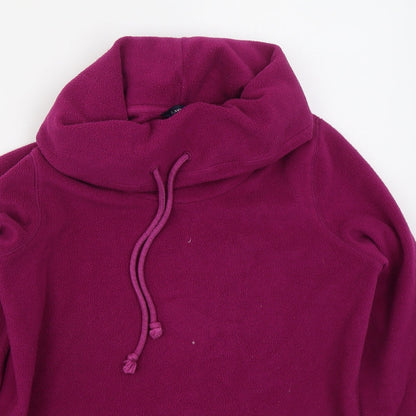 Preloved Lands End Womens Pink  Polyester Pullover Sweatshirt Size S  Pullover - Detail