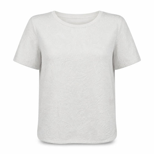 Next Womens White Crew Neck  Polyester Pullover Jumper Size 10