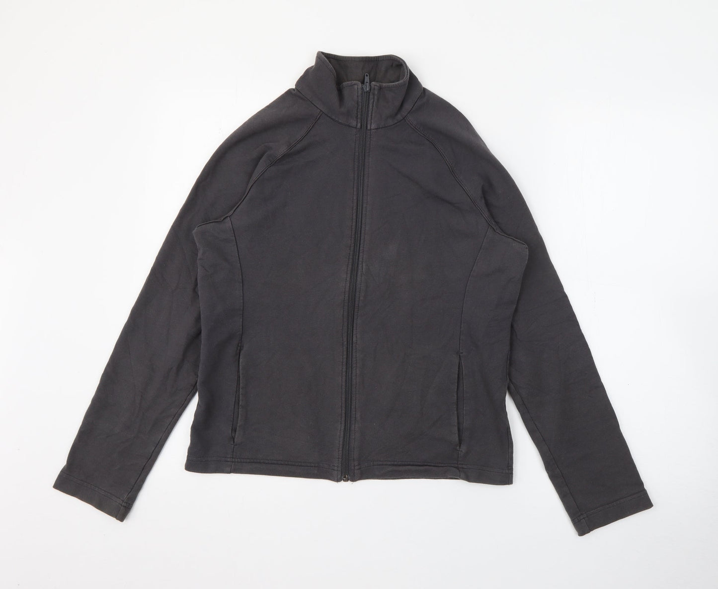 Marks and Spencer Womens Grey   Jacket  Size 12  Zip