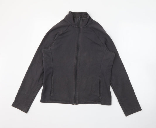 Marks and Spencer Womens Grey   Jacket  Size 12  Zip