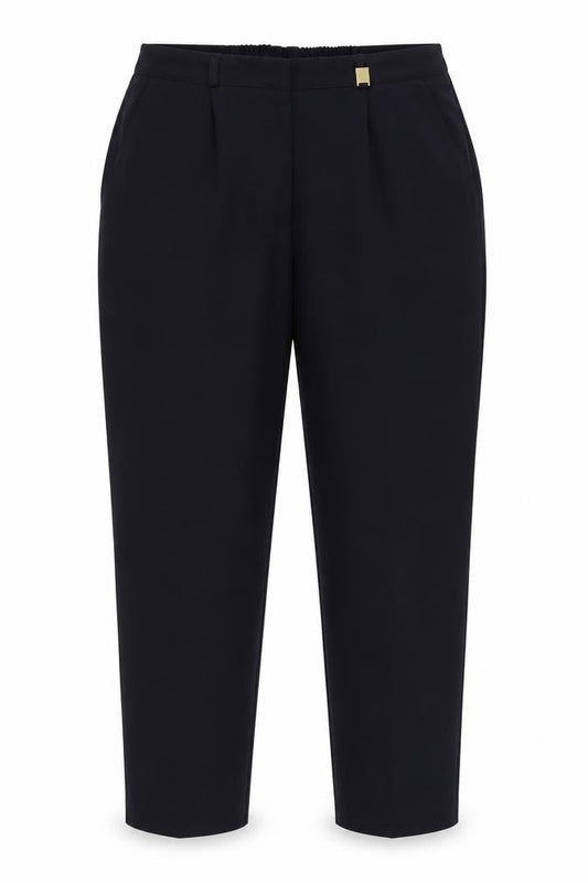 Cloassic Womens Blue  Polyester Trousers  Size 16 L23 in Regular