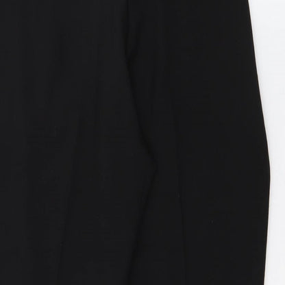 Preloved Classic Womens Black  Polyester Trousers  Size 18 L24 in Regular - Label
