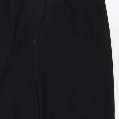 Classics` Womens Black  Polyester Trousers  Size 16 L23 in Regular