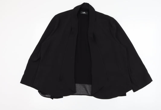 Wallis Womens Black   Jacket  Size 14