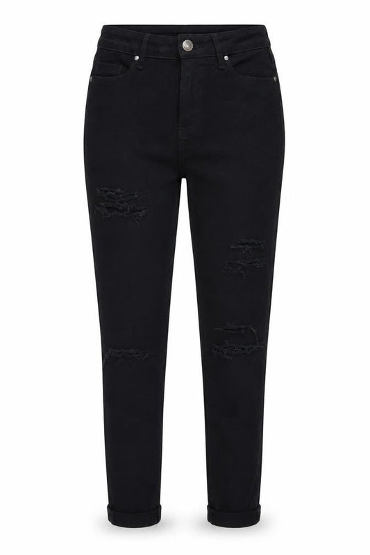 Miss Selfridge Womens Black  Cotton Skinny Jeans Size 8 L24 in Regular Zip