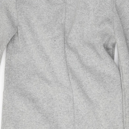 Preloved TRF Outerwear Womens Grey   Jacket  Size S  Button - Label