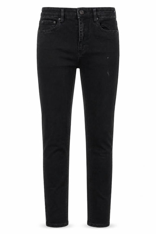 Pull&Bear Womens Black  Polyester Skinny Jeans Size 26 L26 in Regular Button