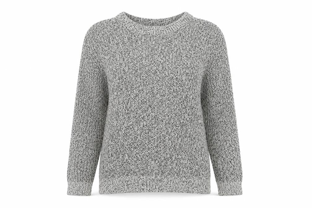 H&M Womens Multicoloured Round Neck  Acrylic Pullover Jumper Size M