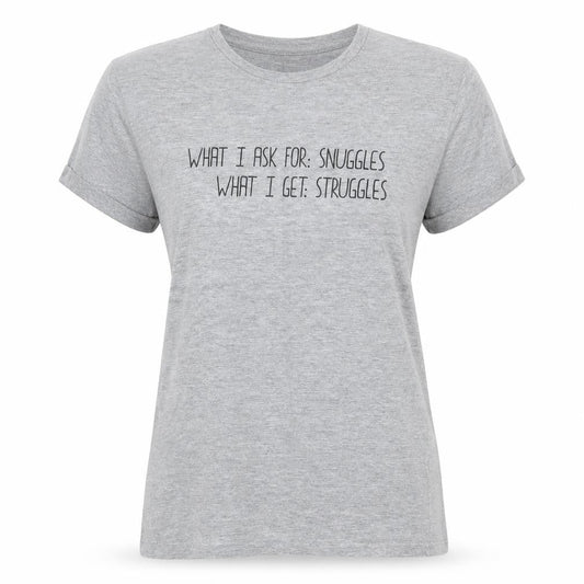 Urban Bliss Womens Grey  100% Cotton Basic T-Shirt Size 12 Round Neck
