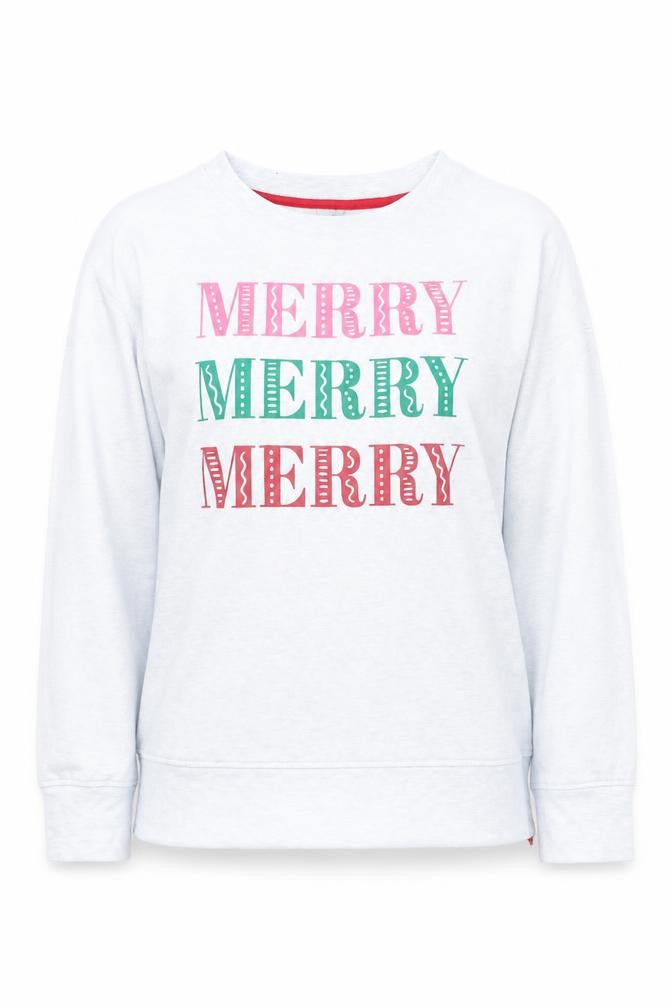 Jaclyn intimates Womens Grey  Polyester Pullover Sweatshirt Size S   - Christmas Jumper