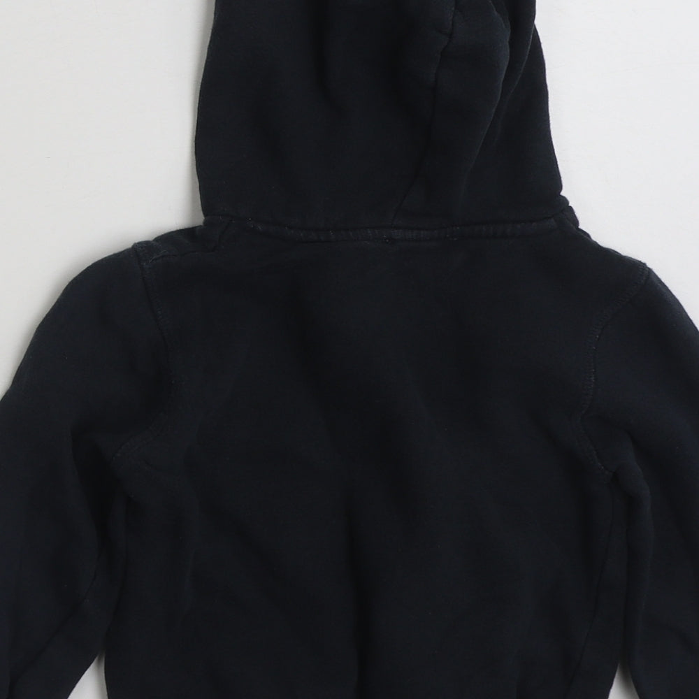 La Redoute Boys Blue  Cotton Pullover Hoodie Size 5 Years  Pullover - CAP' OU & PAS CAP'
