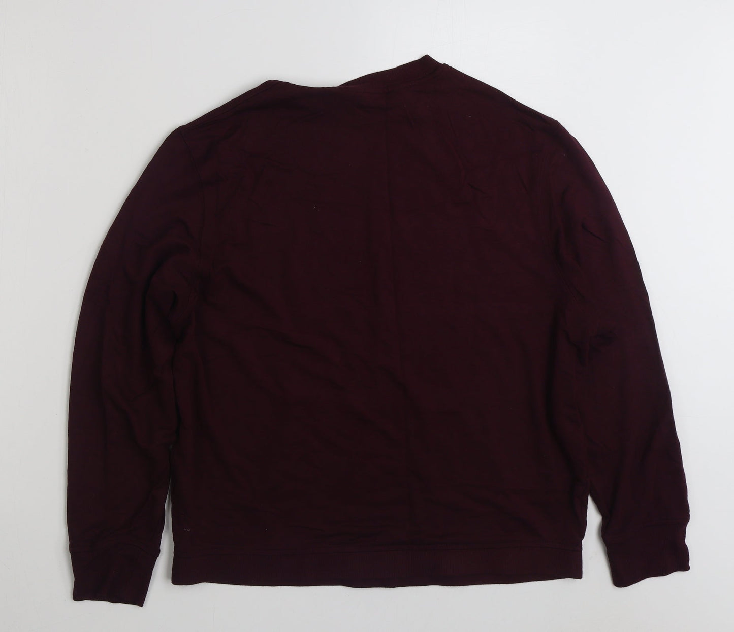 F&F Womens Purple  Viscose Pullover Sweatshirt Size 12  Pullover