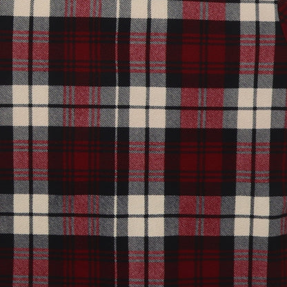 Cameo Rose Womens Red Check Polyester Basic T-Shirt Size 8 Round Neck