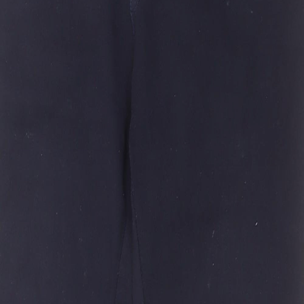 Gerard Womens Blue  Polyester Trousers  Size 30 in L28 in Regular Button