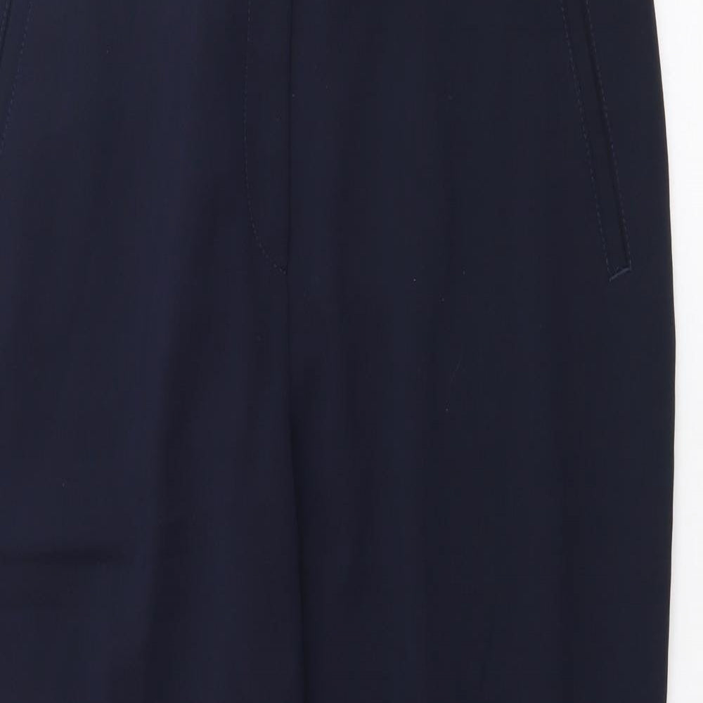 GARDEUR Womens Blue  Polyester Trousers  Size 34 in L24 in Regular