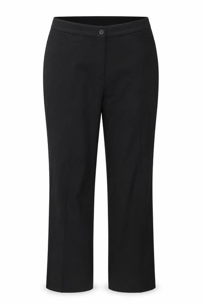 Wichele Womens Black  Polyester Trousers  Size 10 L20 in Regular