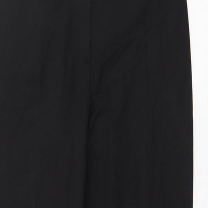 Wichele Womens Black  Polyester Trousers  Size 10 L20 in Regular