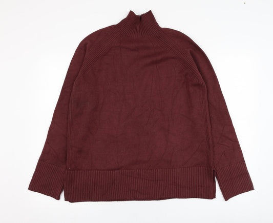 NEXT Mens Red  Viscose Pullover Sweatshirt Size M