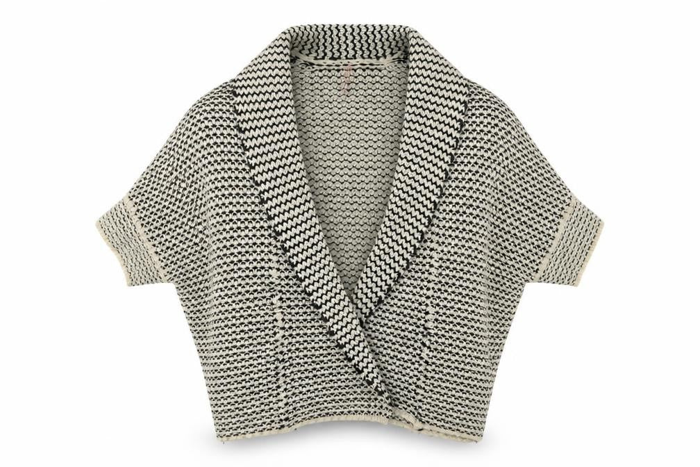 Sweewë Womens Beige V-Neck Acrylic Cardigan Jumper Size 8