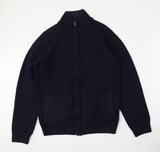 Marks and Spencer Mens Blue   Jacket  Size S  Zip