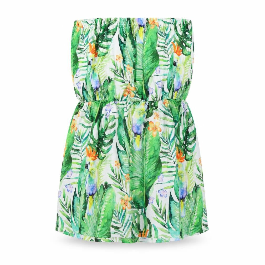 Boohoo Womens Multicoloured Floral Polyester Shift  Size L  Square Neck