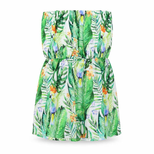 Boohoo Womens Multicoloured Floral Polyester Shift  Size L  Square Neck