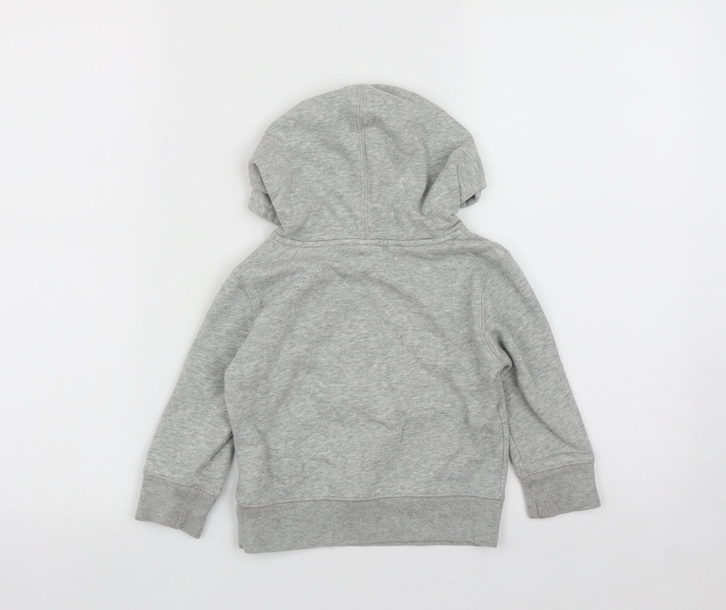 Gap Boys Grey  Cotton Pullover Hoodie Size 2 Years