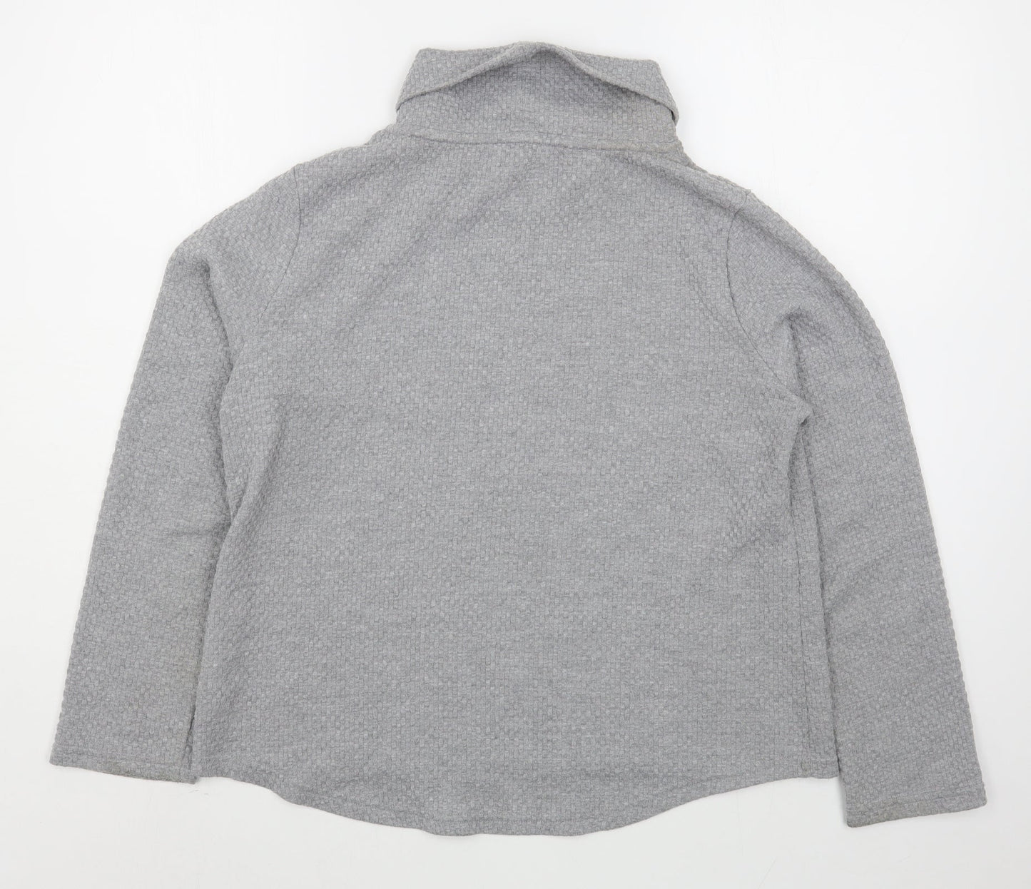Matalan Womens Grey  Polyester Pullover Sweatshirt Size M  Pullover