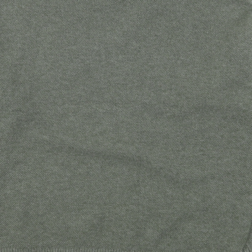 Marks and Spencer Womens Green Roll Neck  Polyester Pullover Jumper Size S