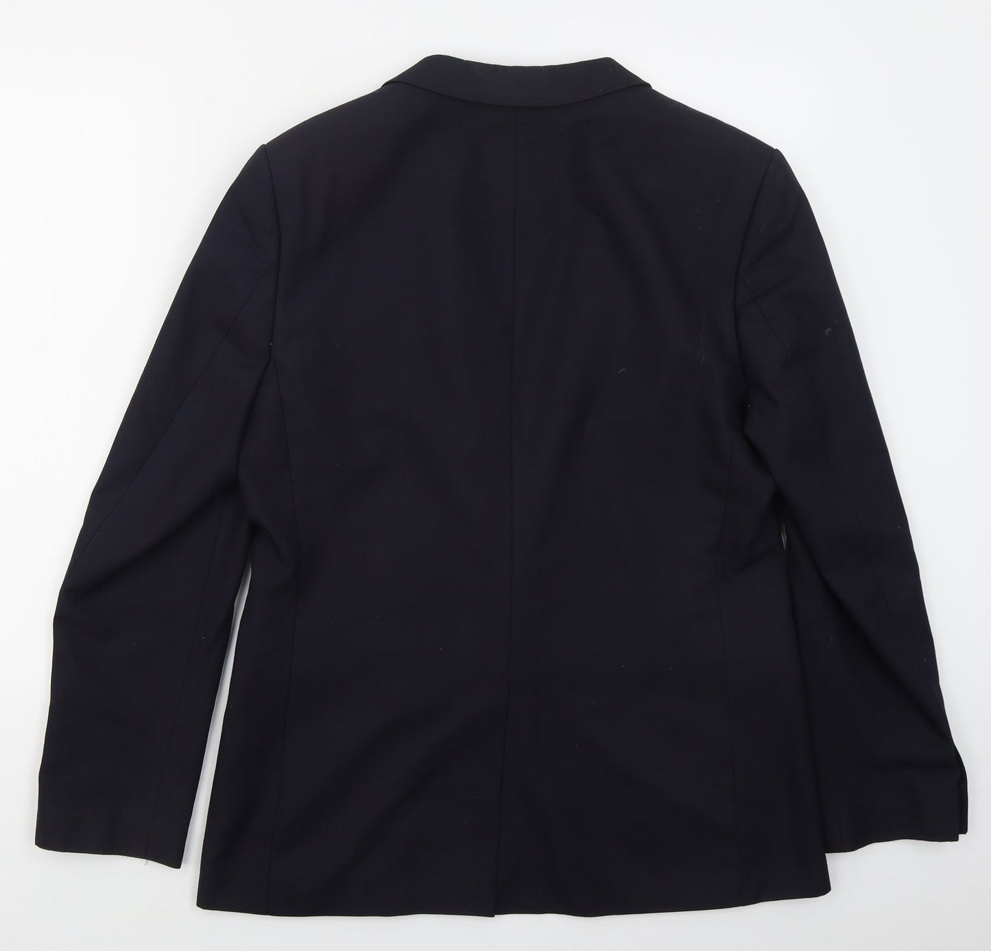 River Island Mens Blue  Polyester Jacket Suit Jacket Size 42