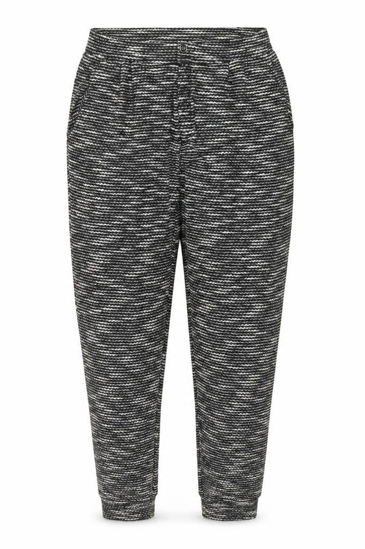 ASOS Womens Black  Acrylic Trousers  Size 10 L30 in Regular Zip