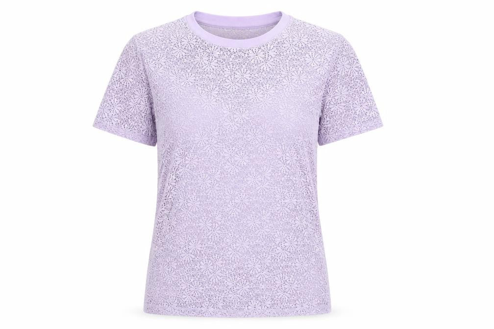 Atmosphere Womens Purple Crew Neck  Polyester Pullover Jumper Size 12
