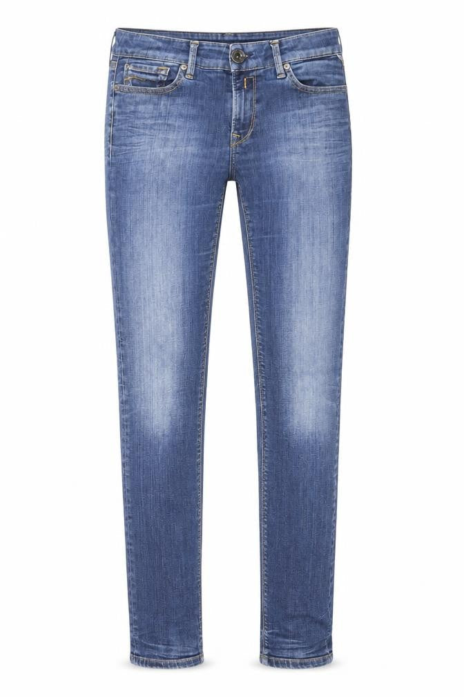 Luz Womens Blue  Cotton Skinny Jeans Size 29 L32 in Regular