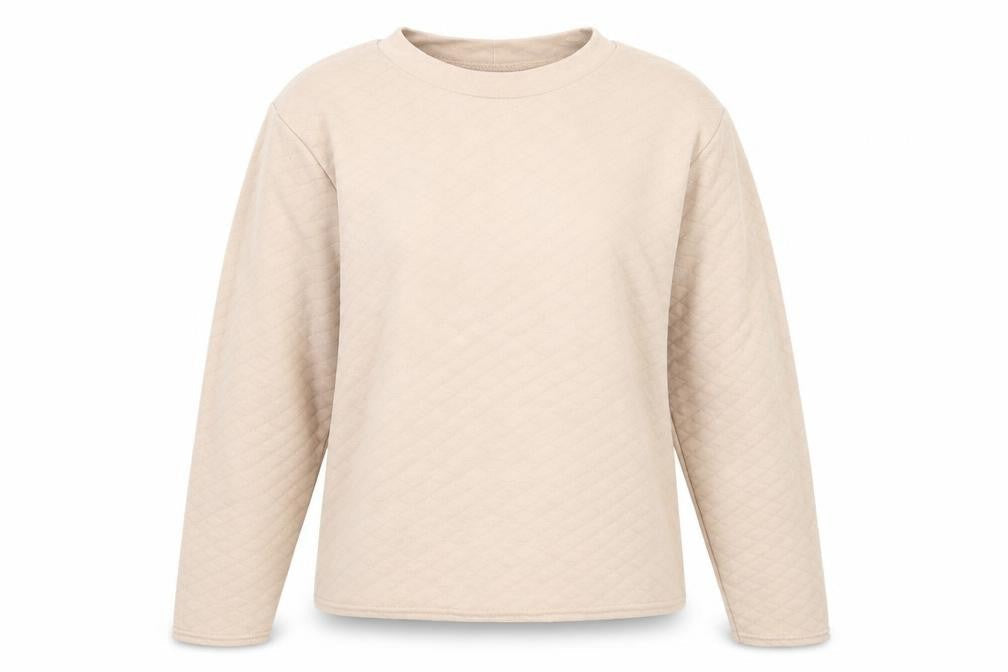 I SAW IT FIRST Womens Pink  Polyester Pullover Sweatshirt Size 6
